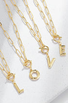 Initial Necklace