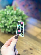 Floral Letter Sticker