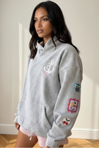 Door County Patch Sleeve Hoodie