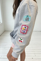 Door County Patch Sleeve Hoodie