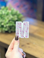 Floral Letter Sticker