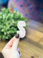 Floral Letter Sticker