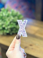 Floral Letter Sticker