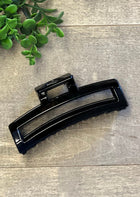 Round Rectangle Claw Clip - 5 Colors