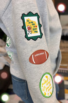 Green Bay Patch Sleeve Hoodie
