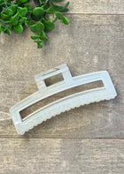 Round Rectangle Claw Clip - 5 Colors