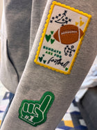 Green Bay Patch Sleeve Hoodie