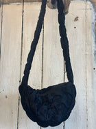 Velvet Puffer Crossbody Purse - 3 Colors