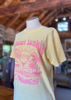 Garment Dyed Tee - Sunset Junkie