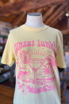 Garment Dyed Tee - Sunset Junkie