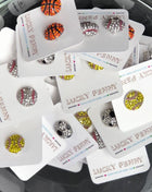 Sports Earrings - Basketball