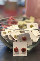 Sports Earrings - Basketball