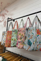 Quilted Print Tote - 5 Colors