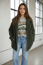 Teddy Coatigan - Olive