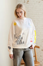 Wish You Were Here Mock Neck
