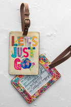 Travel Happy Luggage Tag