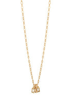 Baguette 3 Charm Necklace