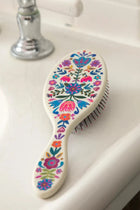 Wet / Dry Detangling Hairbrush - Cream