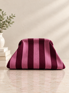 Wide Stripe Cosmetic Bag - 9 Colors