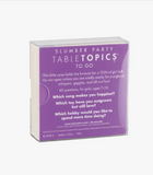 Table Topics To Go - Slumber Party