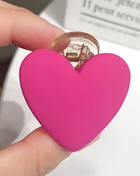 Heart Hair Clip - 5 Colors