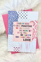 Greeting Card - Do What You Love
