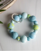 Wrist Keychain - Bermuda Blue