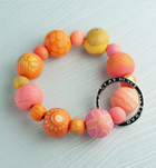 Wrist Keychain - Papaya Punch