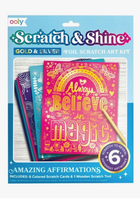 Scratch & Shine Cards - Amazing Affirmations