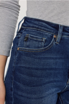 Courtney Slim Straight Jeans-Dark