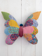 Patchwork Pillow - Butterfly