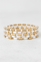 5 Row Bead Bracelet Set