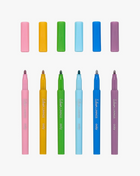 Silver Linings Outline Markers - Set of 6