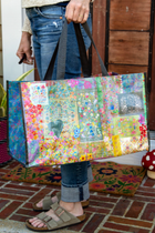 Patchwork Carryall Tote
