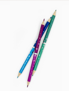 Double Metallic Dual Ended Colored Pencils
