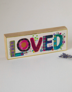 Block Keepsake - Loved