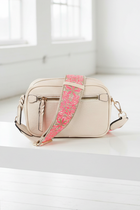 Crossbody with Guitar Strap - Pink