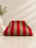 Wide Stripe Cosmetic Bag - 9 Colors