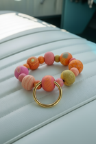 Wrist Keychain - Papaya Punch