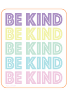 Be Kind Rainbow Sticker