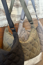 Diamond Quilted Handbag