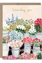 Flower Market Birthday Card