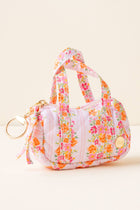 Itty Bitty Duffle Bag Charm-Petal Parade Pink