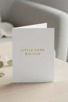 Little Card Big Hug Friendship Greeting Card