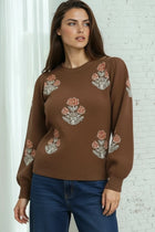 Floral Sweater