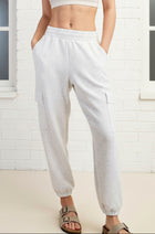 Cargo Joggers - Light Heather Grey