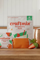 Strawberry Mule Cocktail Mixer - 6 Servings Multipack
