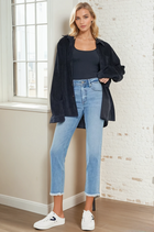Lucy High Rise Slim Straight Leg Jeans
