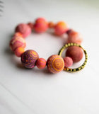 Wrist Keychain - Savannah Red