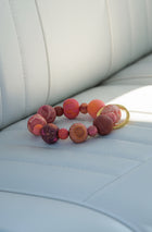 Wrist Keychain - Savannah Red